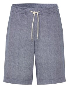 Desoto Uni Color Drawstring Short Oxford Bermuda Navy