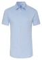 Desoto Uni Short Sleeve Piqué Kent Collar Overhemd Licht Blauw