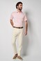 Desoto Uni Short Sleeve Piqué Kent Collar Shirt Flamingo