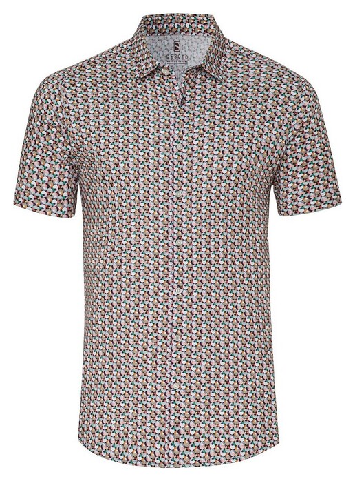 Desoto Washed Colorful Dots Shirt Multicolor