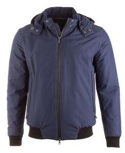 EDUARD DRESSLER Andrew Thermore Wind Stopper Jacket Midden Blauw