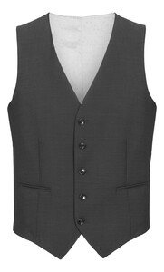 EDUARD DRESSLER Greek Uni Waistcoat Anthracite Grey