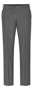 EDUARD DRESSLER Jim Shaped Fit Luxury Broek Midden Grijs