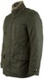 EDUARD DRESSLER Luxury Fur Coat Jack Donker Groen