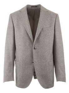 EDUARD DRESSLER Luxury Herringbone Colbert Midden Grijs