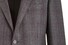 EDUARD DRESSLER Merano Shaped Fit Antra-Red Square Jacket Anthracite Grey