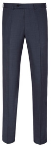 EDUARD DRESSLER Modern Fit S140 Mid Tone Pantalon Midden Blauw