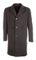 EDUARD DRESSLER Ringo Wool-Cashmere Coat Anthracite Grey