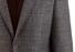 EDUARD DRESSLER Sean Shaped Fit Blur Check Jacket Mid Grey