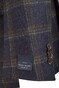 EDUARD DRESSLER Sean Shaped Fit Fine Tweed Check Jacket Navy