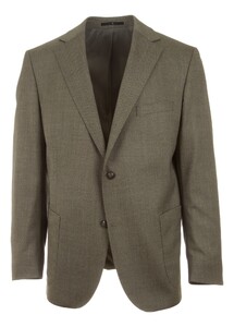 EDUARD DRESSLER Sendrik Fine Herringbone High Comfort Stretch Colbert Groen