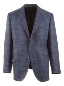EDUARD DRESSLER Sendrik Wool-Linnen Blend Colbert Blauw