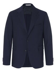 EDUARD DRESSLER Sentu Half Lined Tavel Colbert Navy