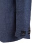 EDUARD DRESSLER Shaped Fit Linen Mix Shirt Jacket Colbert Midden Blauw
