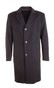 EDUARD DRESSLER Wool-Cashmere Coat Jas Navy