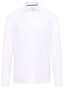 Eterna Cotton Natté Textured Basic Kent Shirt White