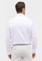 Eterna Cotton Natté Textured Basic Kent Shirt White