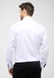 Eterna Cover Shirt Cotton Twill Non-Iron Subtle Contrast Overhemd Wit