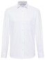 Eterna Cover Shirt Extra Lange Mouw Twill Half-Ply Cotton Non-Iron Overhemd Wit