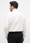 Eterna Cover Shirt French Cuffs Twill Cotton Non-Iron Ecru