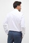 Eterna Cover Shirt French Cuffs Twill Cotton Non-Iron Overhemd Wit