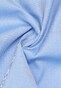 Eterna Cover Shirt Half-Ply Cotton Twill Non-Iron Shark Collar Overhemd Blauw