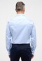 Eterna Cover Shirt Half-Ply Twill Cotton Non-Iron Light Blue