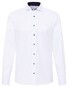 Eterna Cover Shirt Half-Ply Twill Cotton Non-Iron Overhemd Wit