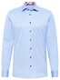 Eterna Cover Shirt Non-Iron Cotton Twill Classic Kent Blue