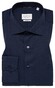 Eterna Cover Shirt Non-Iron Cotton Twill Plain Color Classic Kent Navy