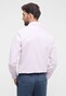 Eterna Cover Shirt Non-Iron Cotton Twill Plain Color Classic Kent Overhemd Rosa