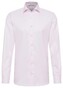 Eterna Cover Shirt Non-Iron Cotton Twill Plain Color Classic Kent Overhemd Rosa