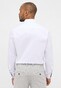 Eterna Cover Shirt Twill Cotton Non-Iron Contrast Details White