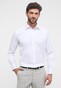 Eterna Cover Shirt Twill Cotton Non-Iron French Cuffs Overhemd Wit