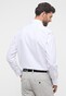 Eterna Cover Shirt Twill Cotton Non-Iron French Cuffs Overhemd Wit