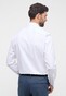 Eterna Cover Shirt Twill French Cuffs Shark Collar Overhemd Wit