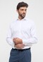 Eterna Cover Shirt Twill French Cuffs Shark Collar White