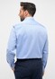 Eterna Cover Shirt Twill Half-Ply Cotton Non-Iron Classic Kent Blue