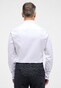 Eterna Cover Shirt Twill Uni Cotton Non-Iron Button Contrast White