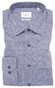 Eterna Fantasy Pattern Non-Iron Twill Classic Kent Shirt Light Blue