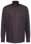 Eterna Fantasy Pattern Twill Cotton Non-Iron Shirt Navy-Multi