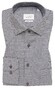 Eterna Fine Fantasy Pattern Cotton Twill Non-Iron Shirt Grey