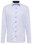 Eterna Fine Fantasy Pattern Non-Iron Classic Kent Shirt Light Blue