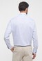 Eterna Fine Fantasy Pattern Non-Iron Classic Kent Shirt Light Blue