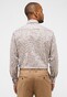 Eterna Fine Pattern Structure Twill Classic Kent Shirt Sand