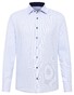 Eterna Fine Structure Non-Iron Modern Kent Extra Sleeve Length Shirt Light Blue