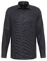 Eterna Fine Texture Cotton Non-Iron Classic Kent Twill Shirt Anthracite Grey