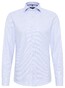 Eterna Fine Texture Cotton Non-Iron Classic Kent Twill Shirt Light Blue