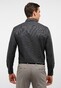 Eterna Modern Fine Structure Cotton Non-Iron Twill Shirt Anthracite Grey