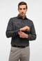 Eterna Modern Fine Structure Cotton Non-Iron Twill Shirt Anthracite Grey